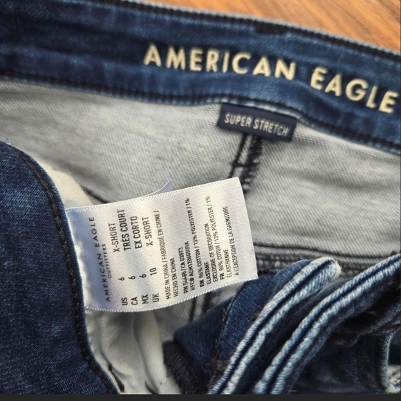 Womens American Eagle Super Stretch Jeans - Picture 3 of 3